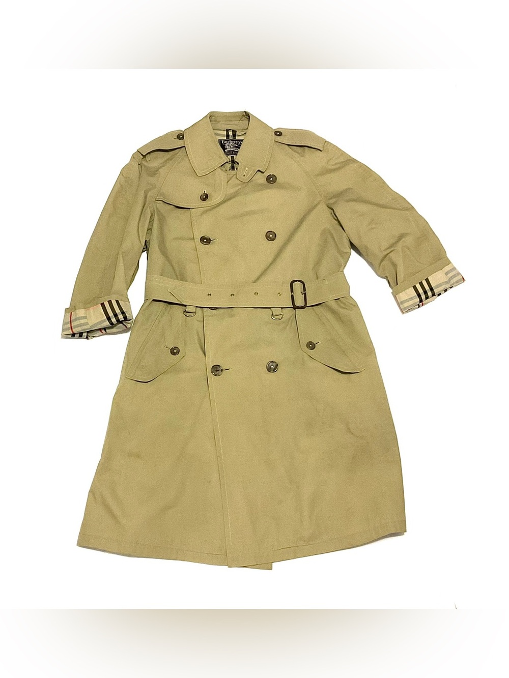 1960’s Vintage Burberry Trench Coat w/ Utility Belt